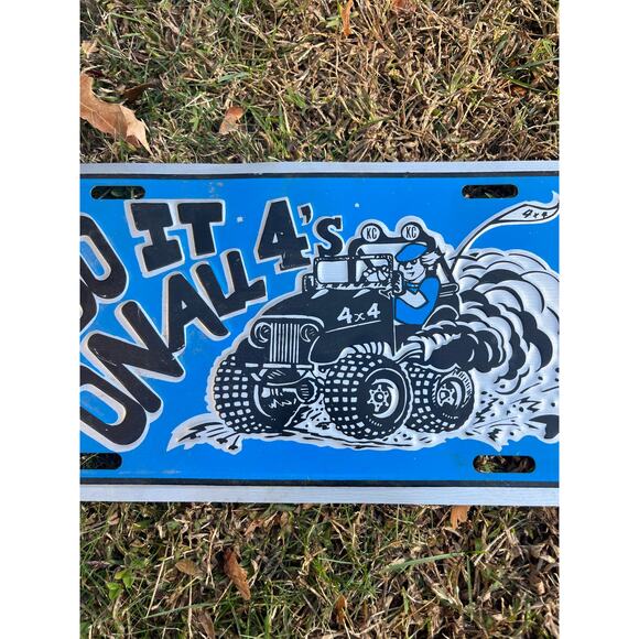 License plate- Do it on all 4’s- 4x4 jeep - Picture 3 of 3